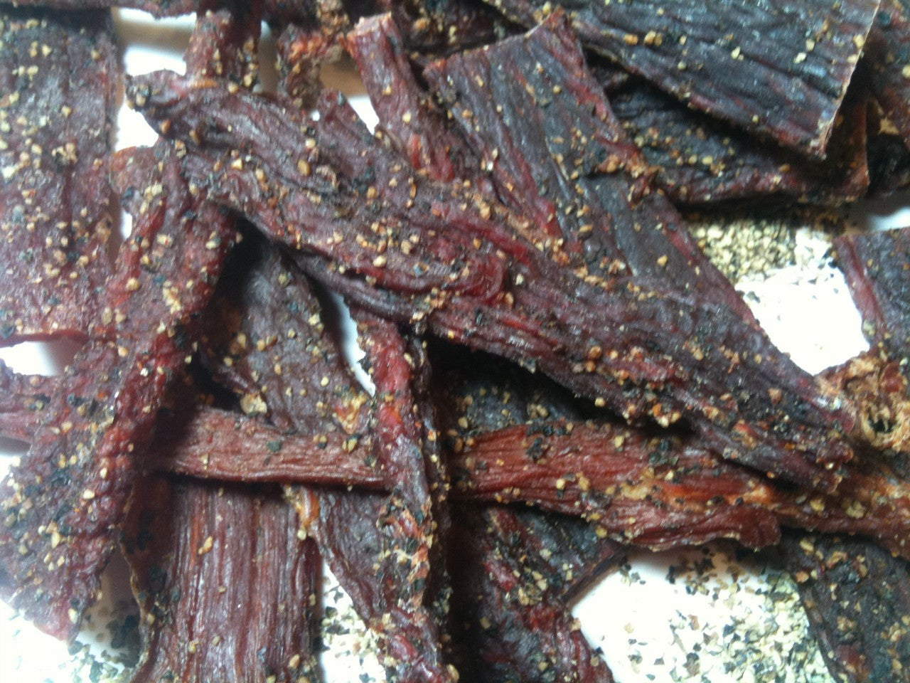 Beef Jerky-Peppered