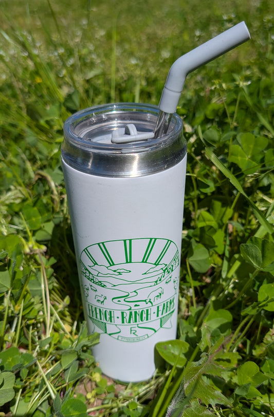 Travel Cup with Lid & Straw